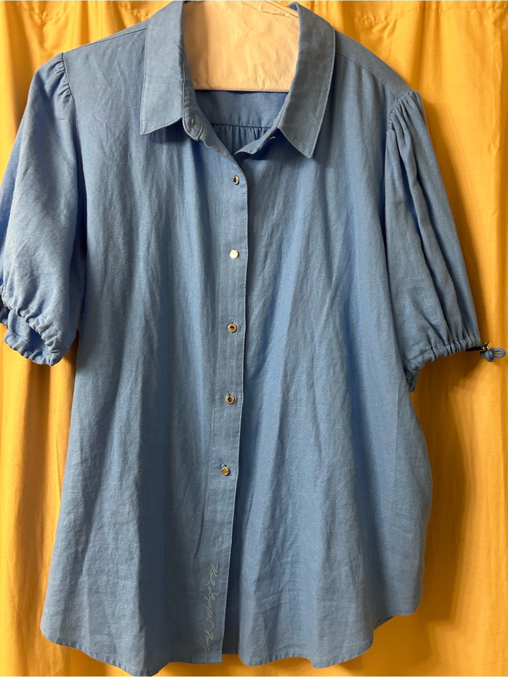Karl Lagerfeld Light Blue Shirt Top
